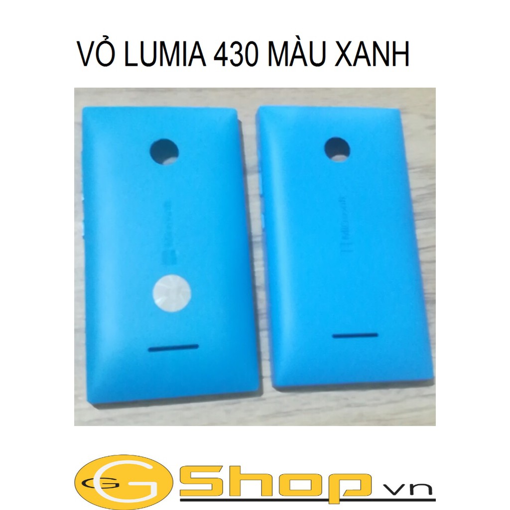 VỎ LUMIA 430 MÀU XANH