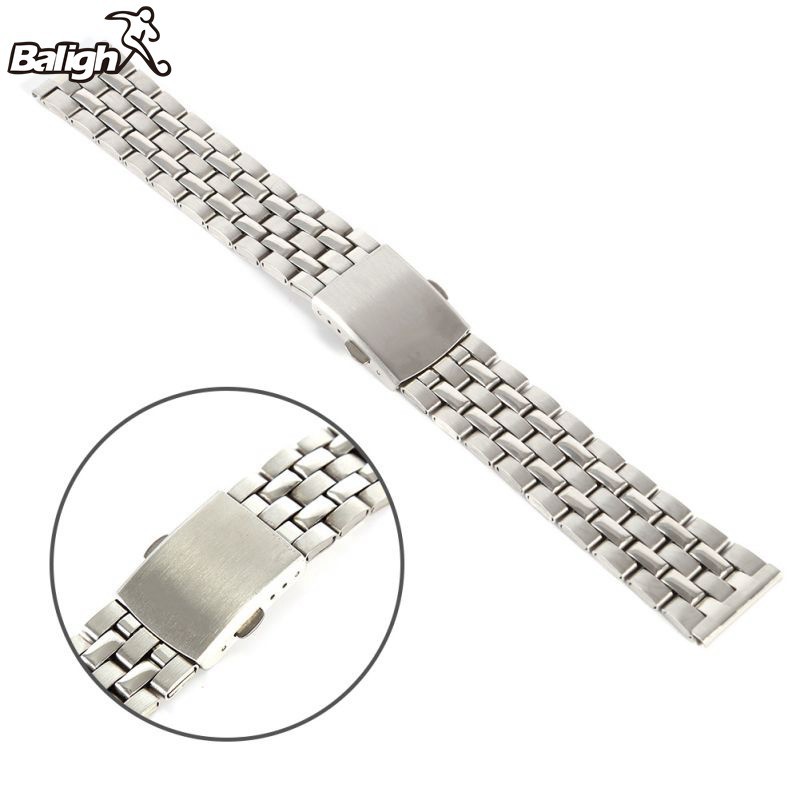 Dây Đeo Inox Cho Đồng Hồ Thông Minh 18 20 22Mm