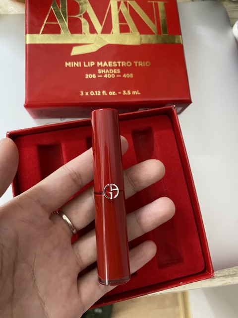 [SEPHORA-US] Son Armani Lip Maestro Liquid Matte màu 400