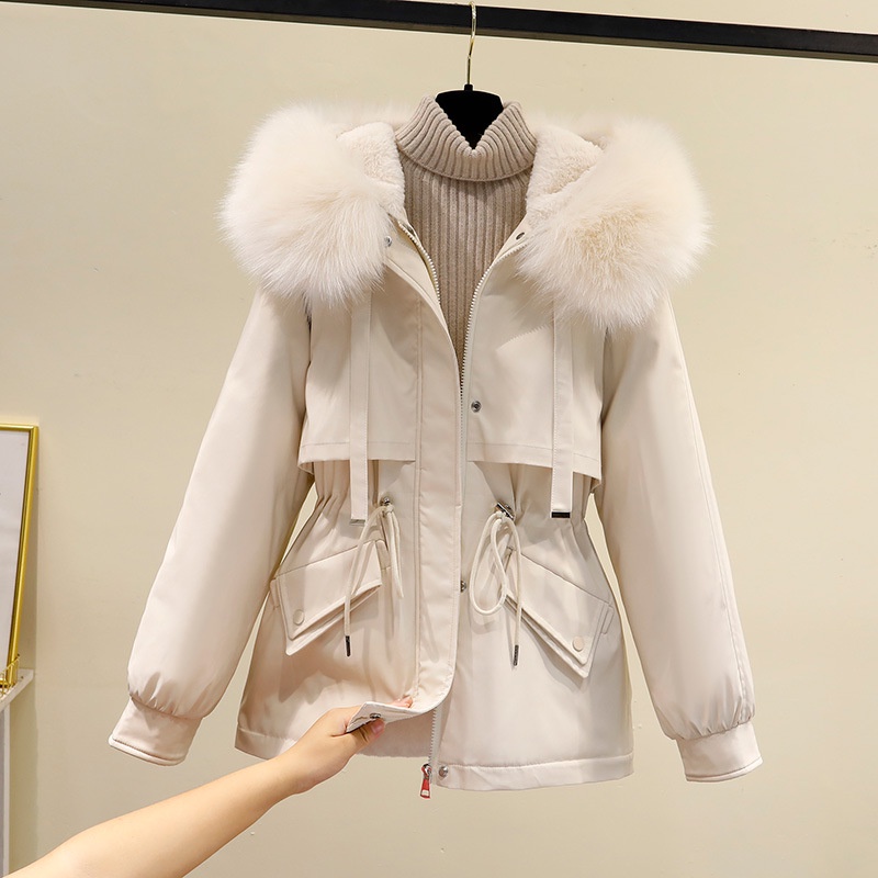 Áo khoác nữ mùa đông có lông Parka nữ mẫu mới 2021 Shop Haul AP-G05