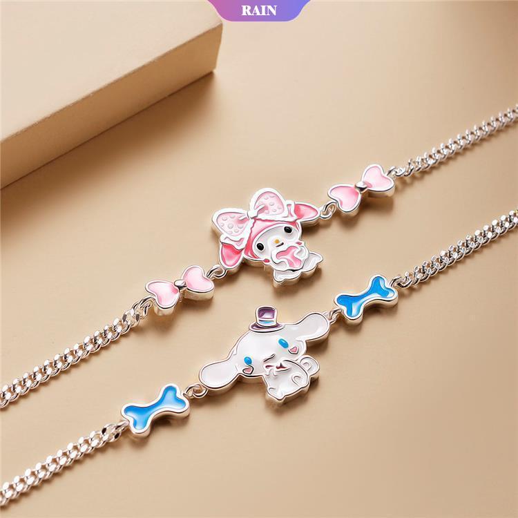 SANRIO Vòng Đeo Tay Họa Tiết Hoạt Hình Dễ Thương Bắt Mắt Sành Điệu