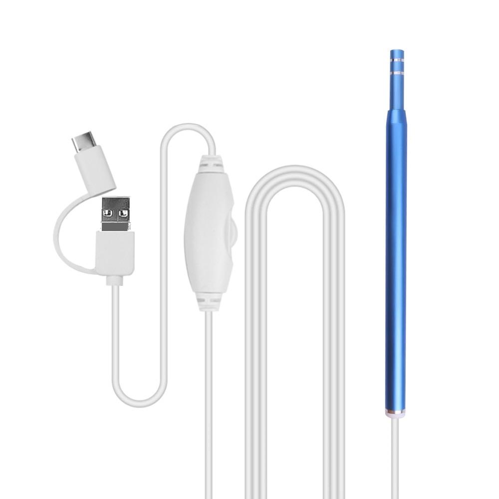 Camera Nội Soi Tai Siêu Nét Tặng Kèm Bộ Đầu Lấy Ráy Tai