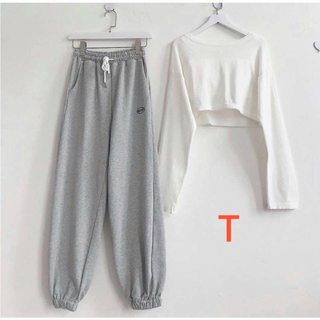 Set quần spun+áo crt dài tay TTR537