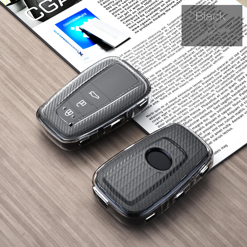 Vỏ bảo vệ chìa khóa 2 3 4 nút cho xe hơi Toyota Altis 2022 Camry Corolla Cross Altis Chr C-Hr Prius Prado 2016- 2018