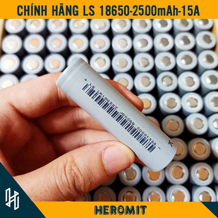 Pin Cell 18650 3200mAh 2500mAh xả cao 15A