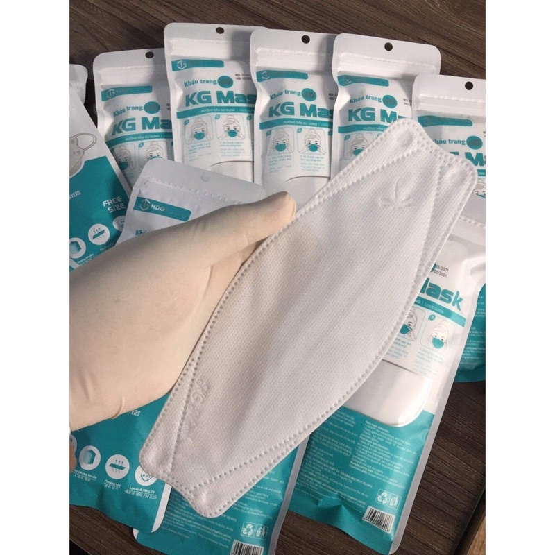 Khẩu Trang 4D Mask Kháng Khuẩn Mask KF94 Công Nghệ Hàn Quốc.