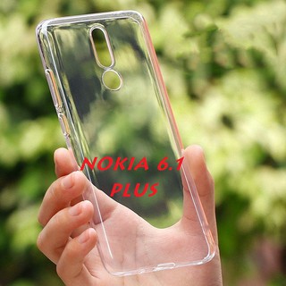 Ốp lưng N0kia 6.1 Plus (Nokia X6) SILICON Dẻo trong suốt