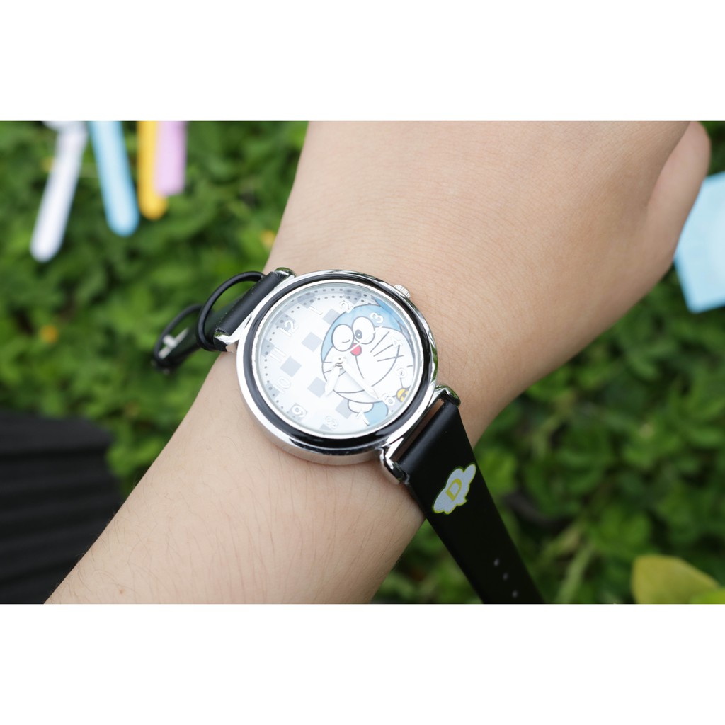 Đồng hồ đeo tay Unisex hình DORAEMON DOREMON dễ thương cute MON0131 | BigBuy360 - bigbuy360.vn