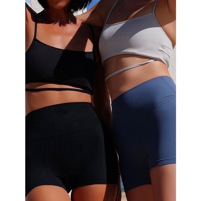 FENIN Quần đùi tập gym nữ Quần short thể thao lưng cao Thể thao khỏa thân FNS3022