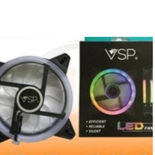 Fan case VSP Double circle 2 vòng,led 6 màu full box