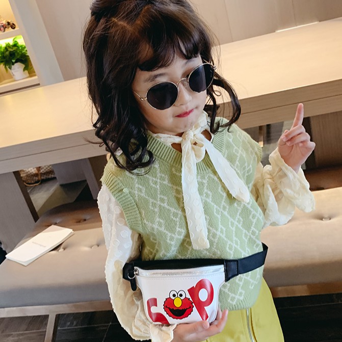 Túi Đeo Chéo Họa Tiết Hoạt Hình Cho Bé Gái