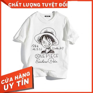 Áo thun Luffy 🔥ONE PIECE🔥 Áo thun tay lỡ nam nữ unisex freesize dưới 70kg