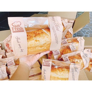 Set 50 Túi đựng bánh mỳ hoa cúc ngang mẫu Fresh