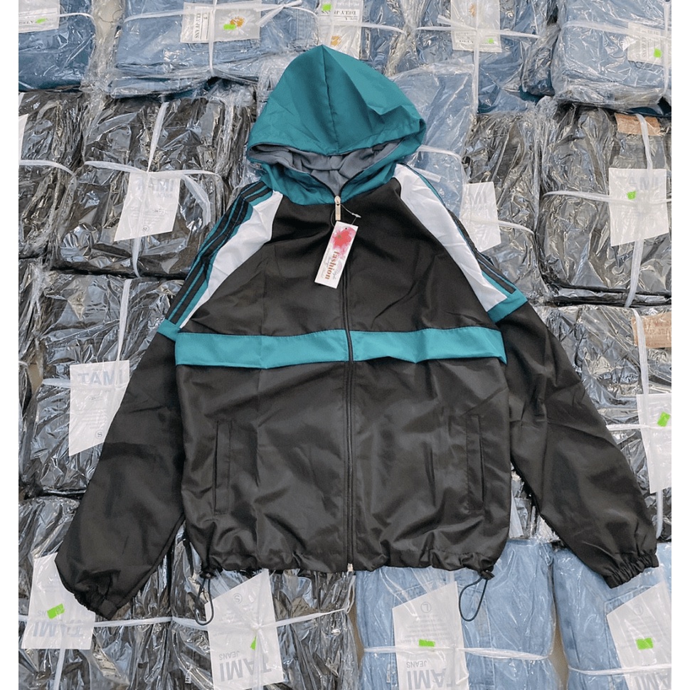 Áo Khoác Dù Nữ 2 Lớp Dày Dặn Phối Màu Siêu Đẹp, Siêu Cá Tính  - ĐĂNG QUANG FASHION