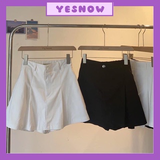 Quần giả váy nữ lưng thun chân váy kaki basic cực đẹp lên form xinh