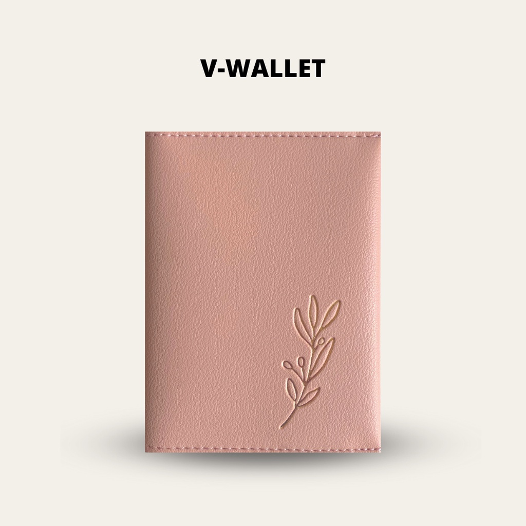 V-wallet mini da mềm nhiều ngăn by Vuong