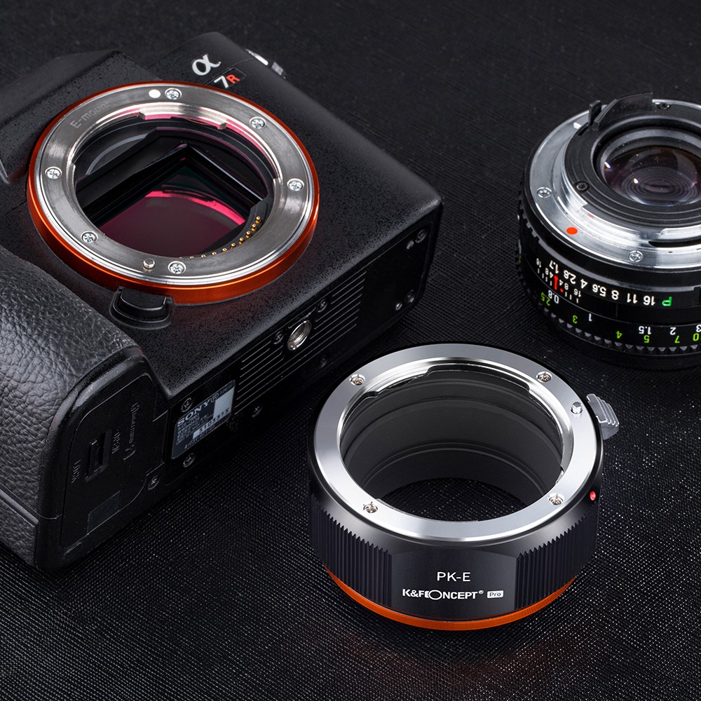 Ngàm Chuyển Đổi Ống Kính Pentax PK Sang Sony E NEX Camera A7R