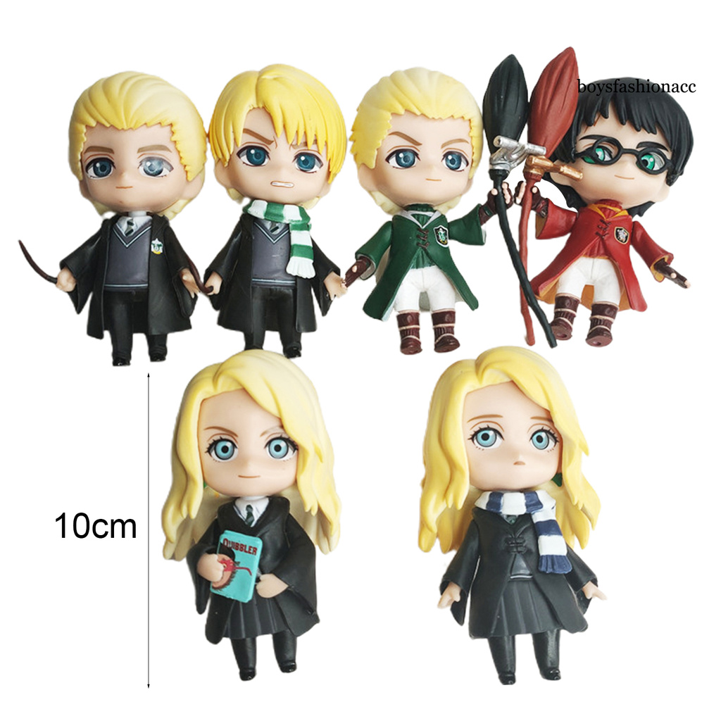 Set 6 Mô Hình Nhân Vật Phim Hoạt Hình Harry Potter