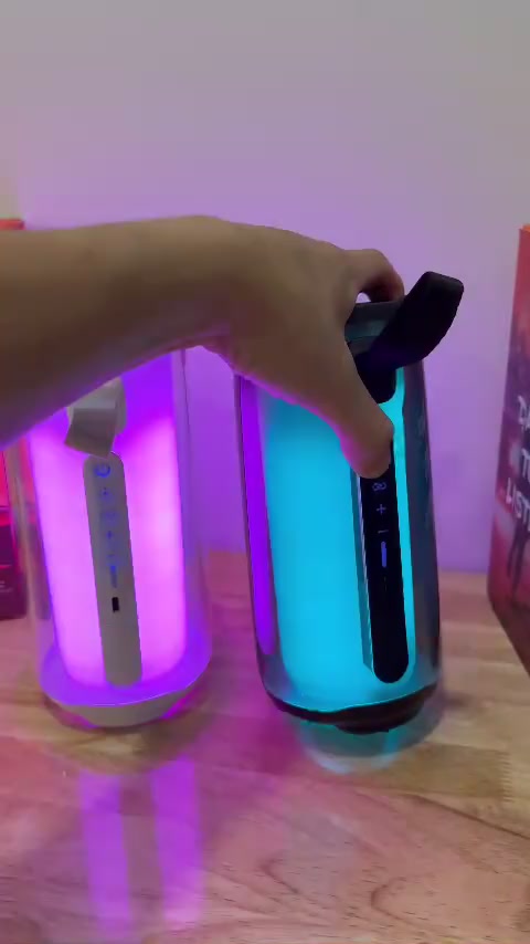 Loa Bluetooth Pulse Kèm Micro Bass Mạnh Âm Thanh Rõ Full Box Loa Hát Kèm Mic Bluetooth 5.0 TECHBON.STORE | BigBuy360 - bigbuy360.vn