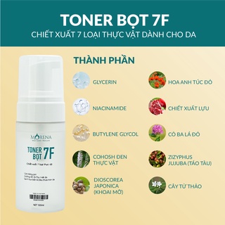 Toner tạo bọt 7F Huyền Phi 120ml