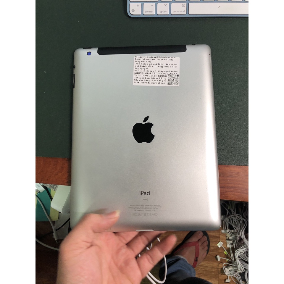 Máy tính bảng thế hệ thứ tư thương hiệu quả táo màn hình 9.7 inch cài sẵn meet zoom tặng cáp sạc bao da BH12 tháng | BigBuy360 - bigbuy360.vn