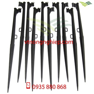 10 Cây cắm béc tưới 45cm ĐEN