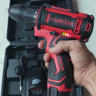 Máy khoan pin 🍓 freeship 🍓 bộ 3 phụ kiện máy khoan pin maktec 12v khoan sắt gỗ tôn bắt vít