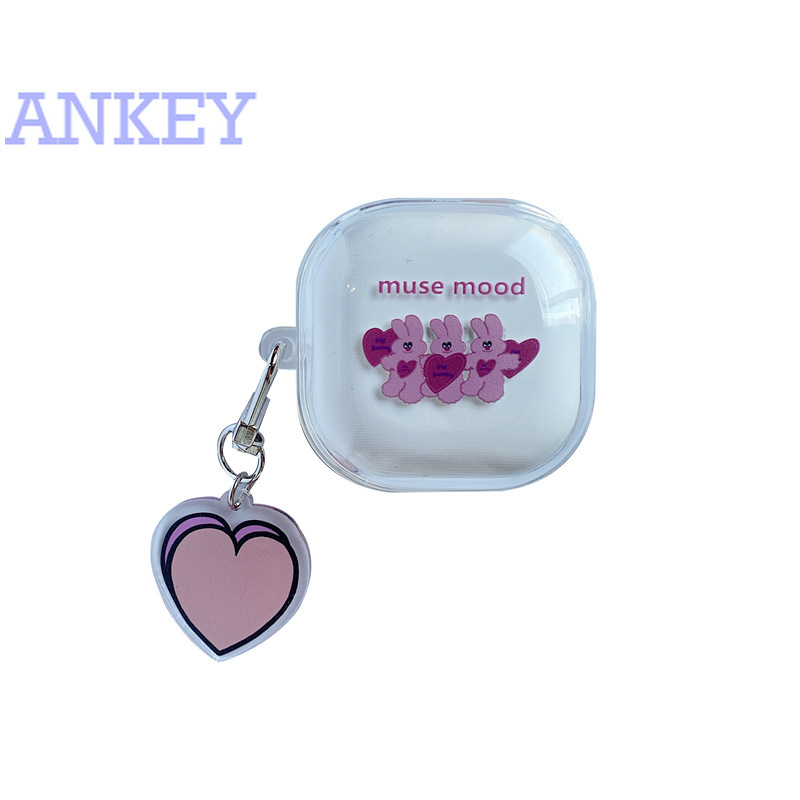 Samsung Galaxy Buds 2 / Buds Pro / Buds Live Vỏ bảo vệ hộp sạc tai nghe họa tiết hoạt hình dễ thương cho