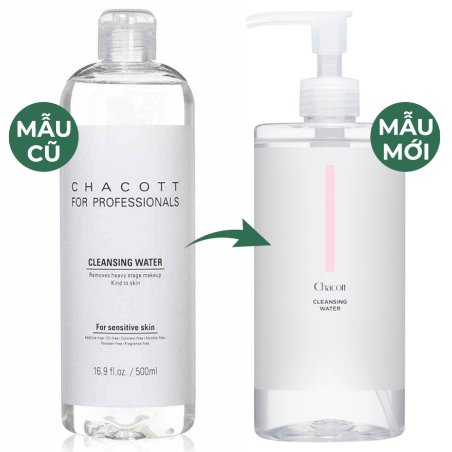 CHACOTT for Professional - Nước tẩy trang Cleansing Water