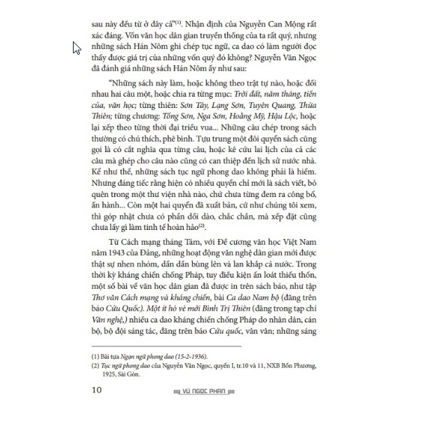 Sách - Tục ngữ, ca dao, dân ca Việt Nam