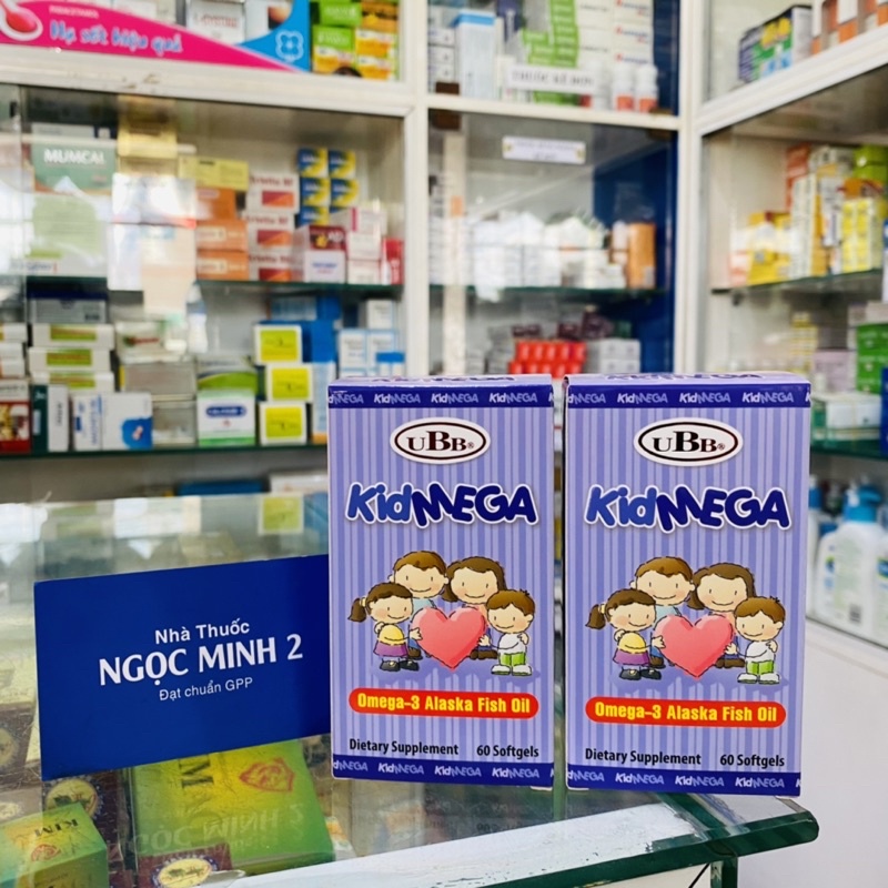 ✅ [Chính Hãng] Dầu cá KidMega bổ não tốt cho mắt cho trẻ em KidMega