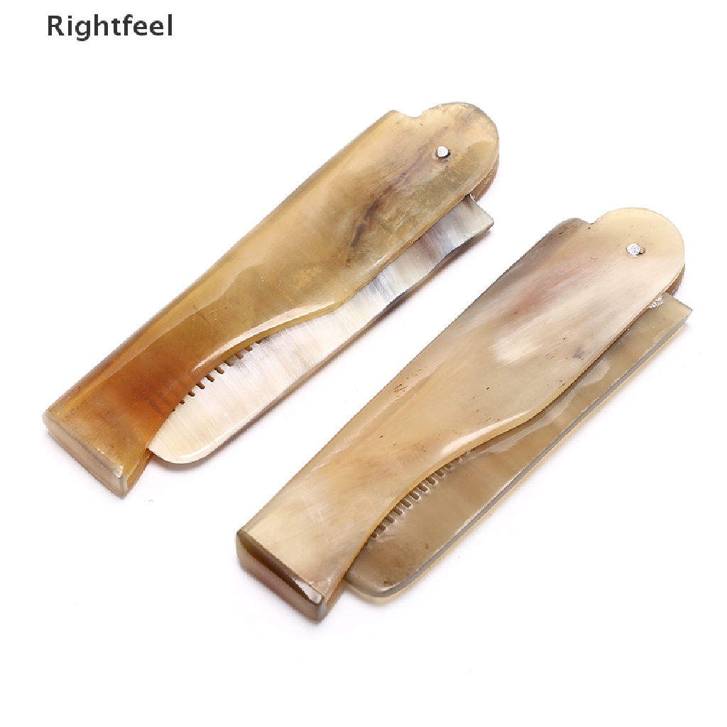 Lược Gấp Dạng Sừng Ox Bỏ Túi Cho Mọi Loại Râu Tóc