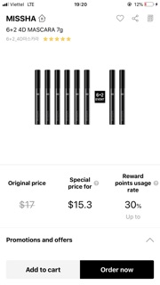 Mascara Misha 4D