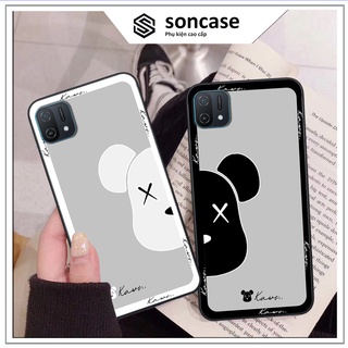 Ốp Oppo A16k in hình gấu bear, kaws, cute, đáng yêu, ốp lưng cao cấp chất lượng.