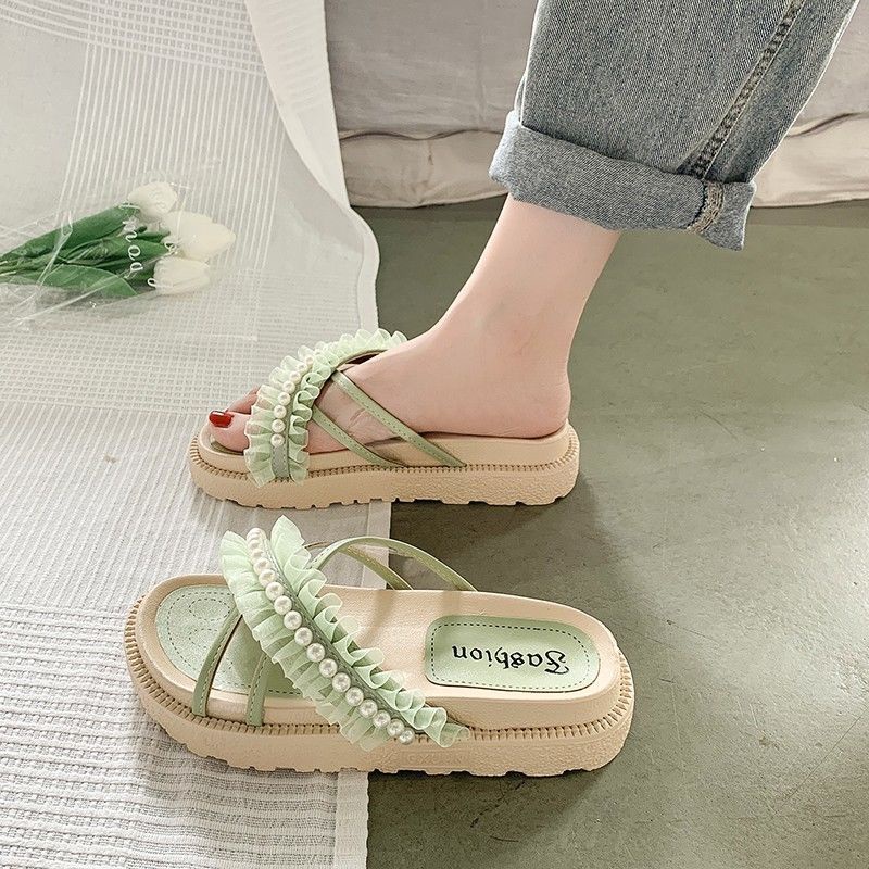 Dép Sandal Đế Mềm Phong Cách Thời Trang Mùa Hè Dành Cho Nữ