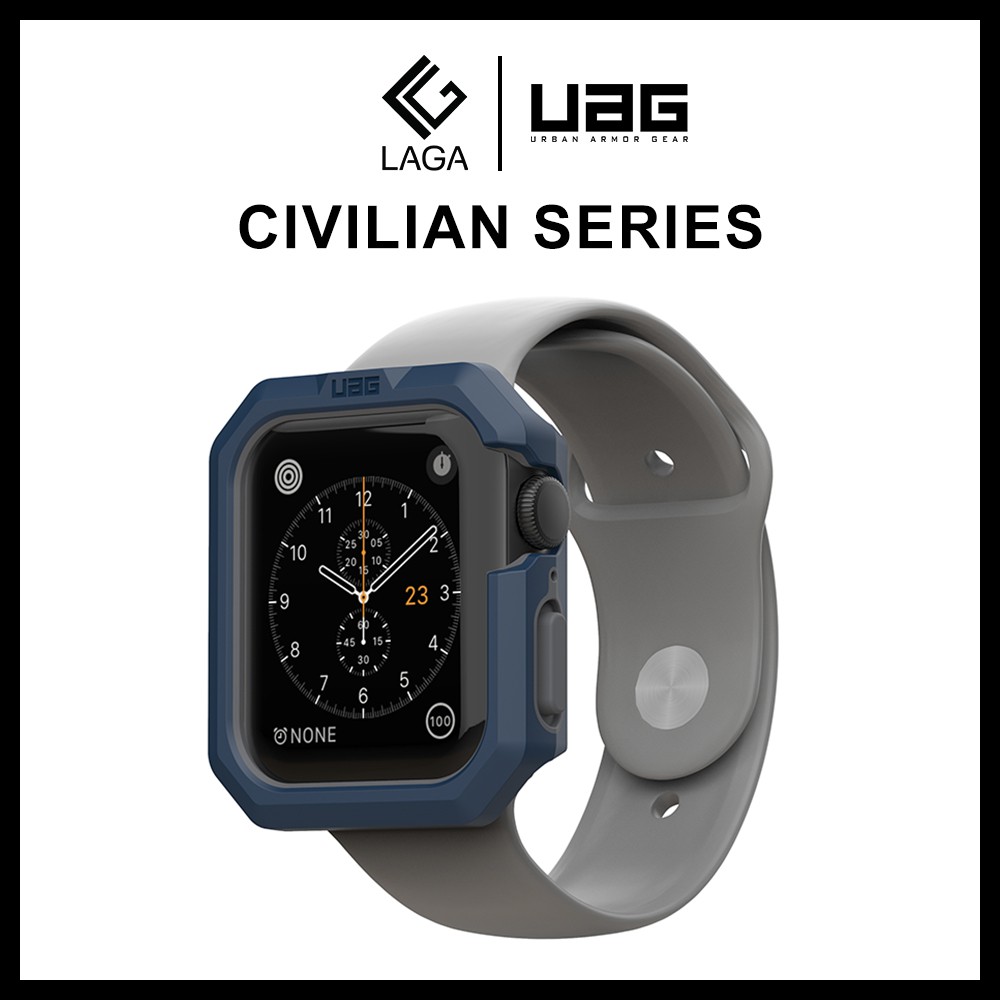 [Mã 2404EL10K giảm 10K đơn 20K] Ốp Chống Sốc UAG Civilian Apple Watch Case 40mm / 44mm Series 4/5/6/SE