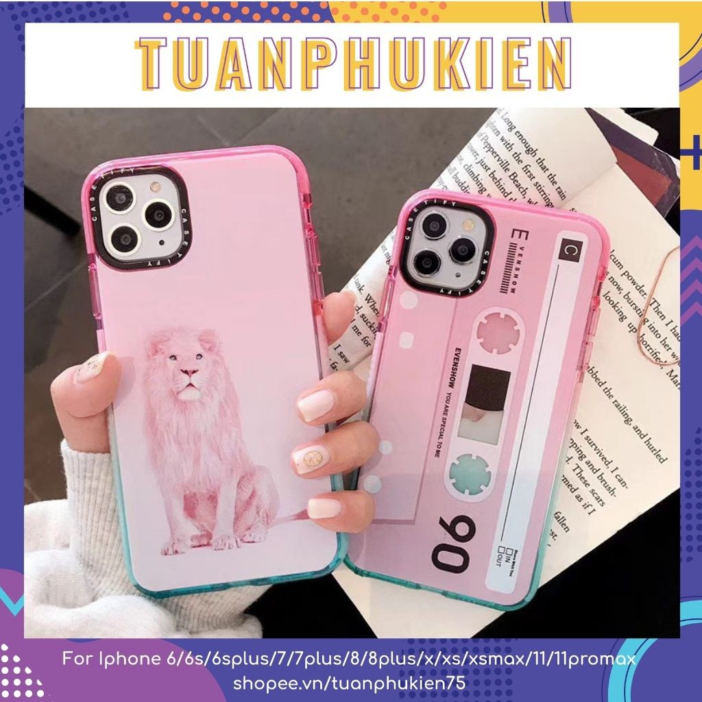 Ốp Lưng Iph.0ne ⚡ Ốp Iph.0ne Gradient Sư Tử Sáng Tạo ⚡ iPh.0ne 6P/7/8/7plus/8plus/x/xs/xs max/11/11promax/12/12pro/12pro