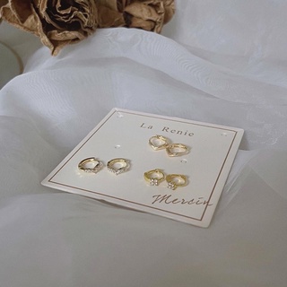 Khuyên tai mini hoop s925 𝐥𝐚𝐫𝐞𝐢𝐧.𝐚𝐜𝐜𝐞𝐬𝐬𝐨𝐫𝐢𝐞𝐬