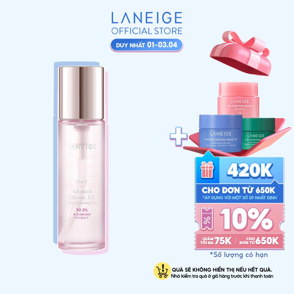 Tinh Chất Dưỡng Nâng Cao Laneige ClearC Advanced Effector_EX 150ml