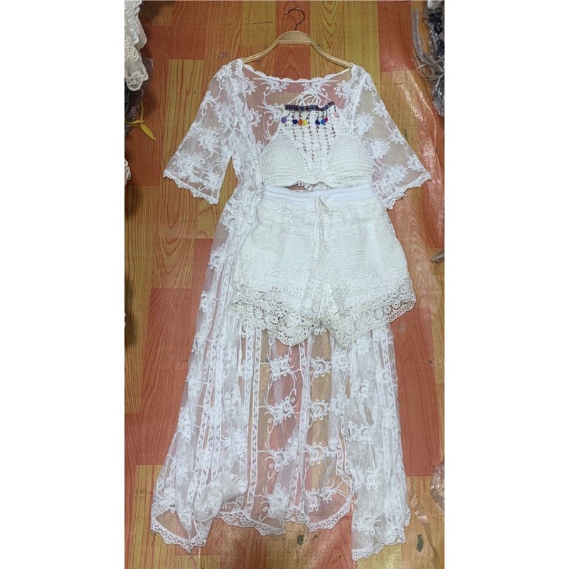 HH40-set ren bikini đi biển 3 món có bán tách rời từng món