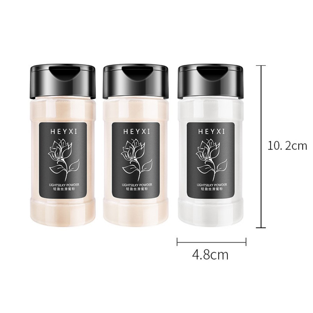 Phấn phủ kiềm dầu dạng bột kháng nước lâu trôi Heyxi, Phấn phủ dạng bột che khuyết điểm làm sáng da