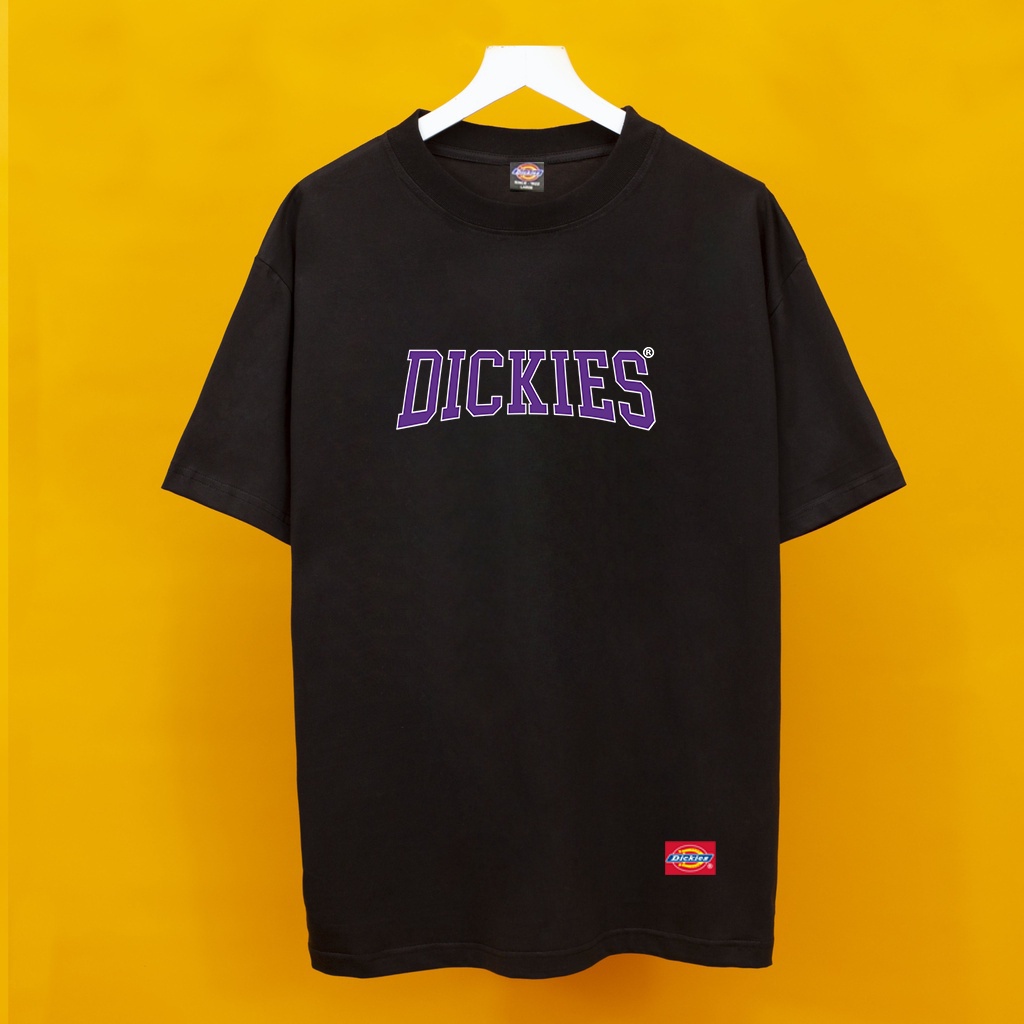 Áo Thun 03 Dickies Logo Tím form rộng - Cotton cao cấp - Streetwears SG