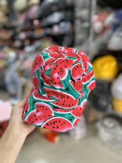 Nón hoạ tiết trái cây so hottt 😤😤😤
