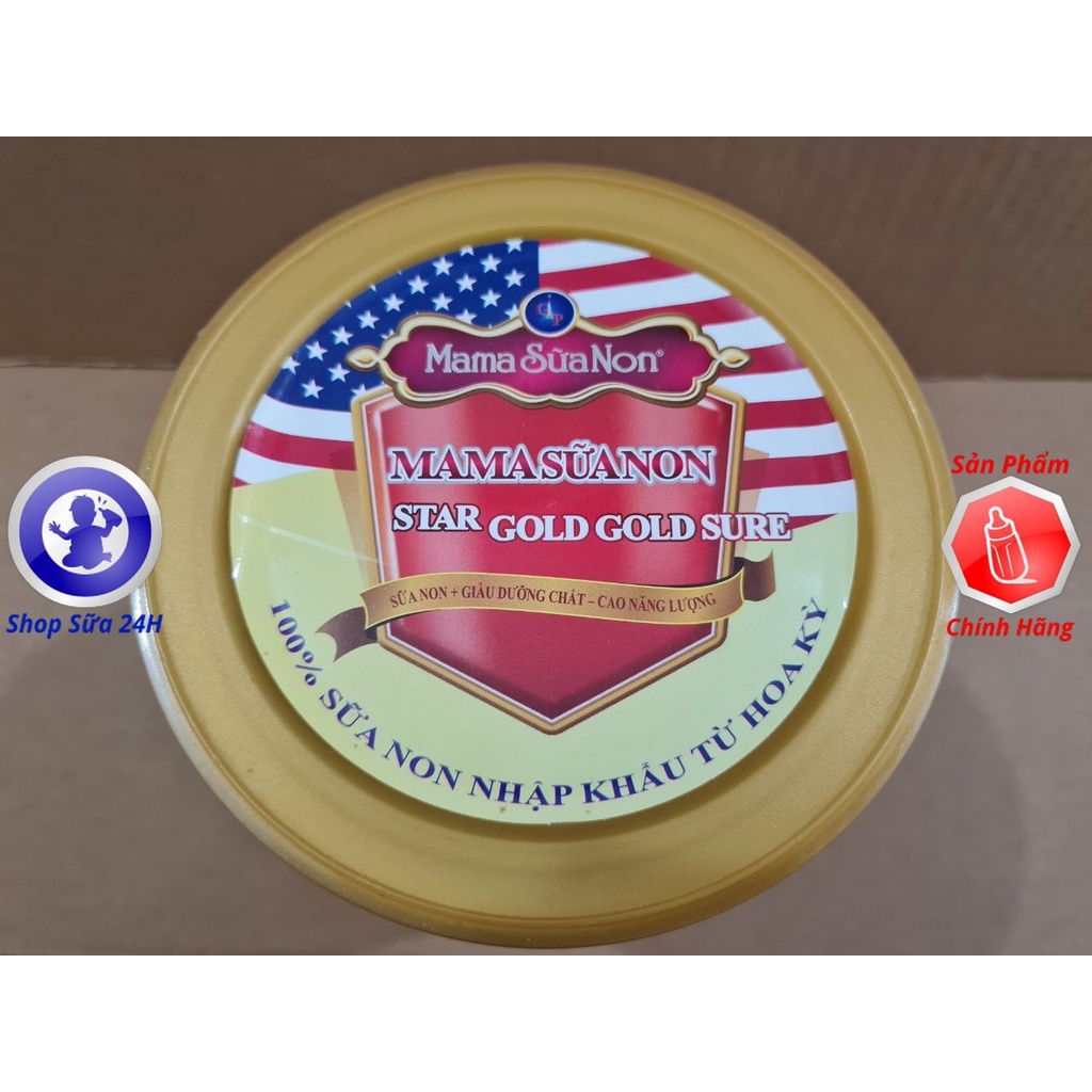 [DATE 2025] Mama Sữa Non Star Gold Gold Sure lon 800g