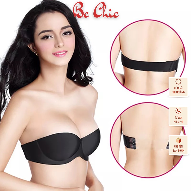 Áo Ngực Nữ , Áo Lót Nữ Nâng Ngực Không Dây Tôn Vòng 1 Quyến Rũ Sexy Trẻ Trung Mã A218 Bc_Chic Lingerie