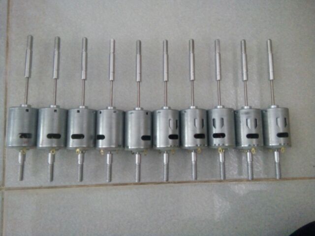 Động cơ quạt 12v DC có lắp sẵn chục quạt