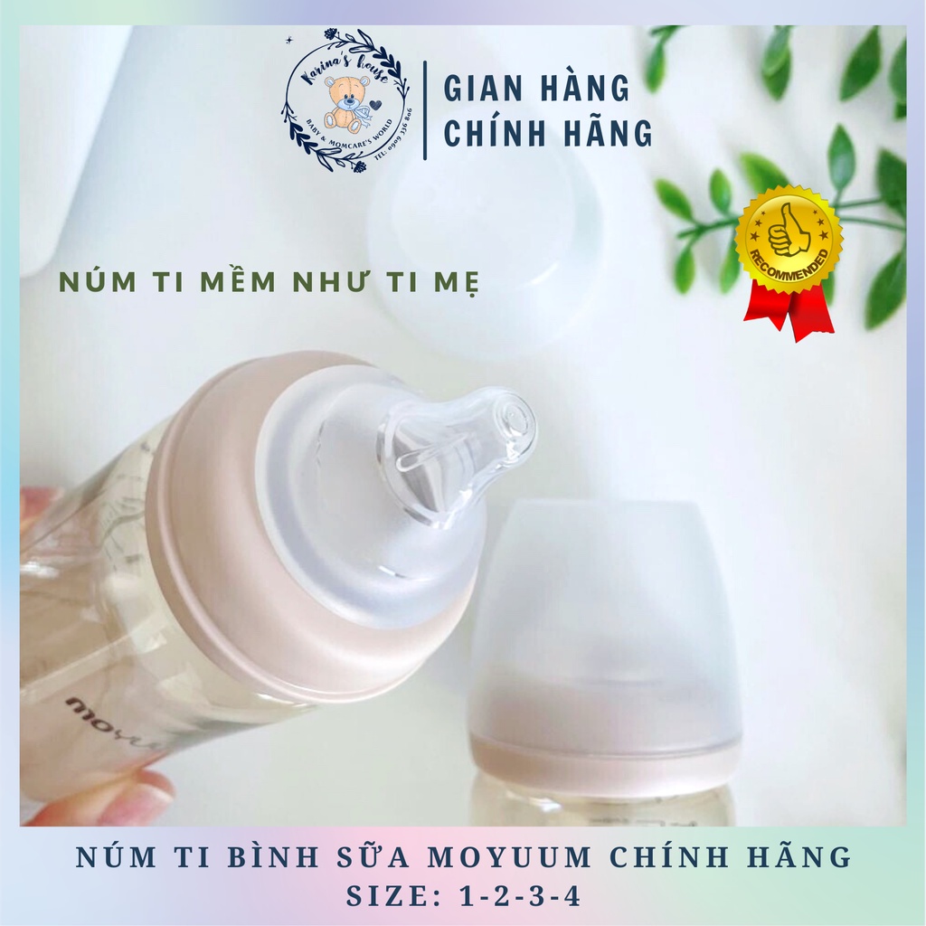 [Sẵn] Bình sữa bản gold 170ml/270ml Moyuum nội địa Hàn [chính hãng]