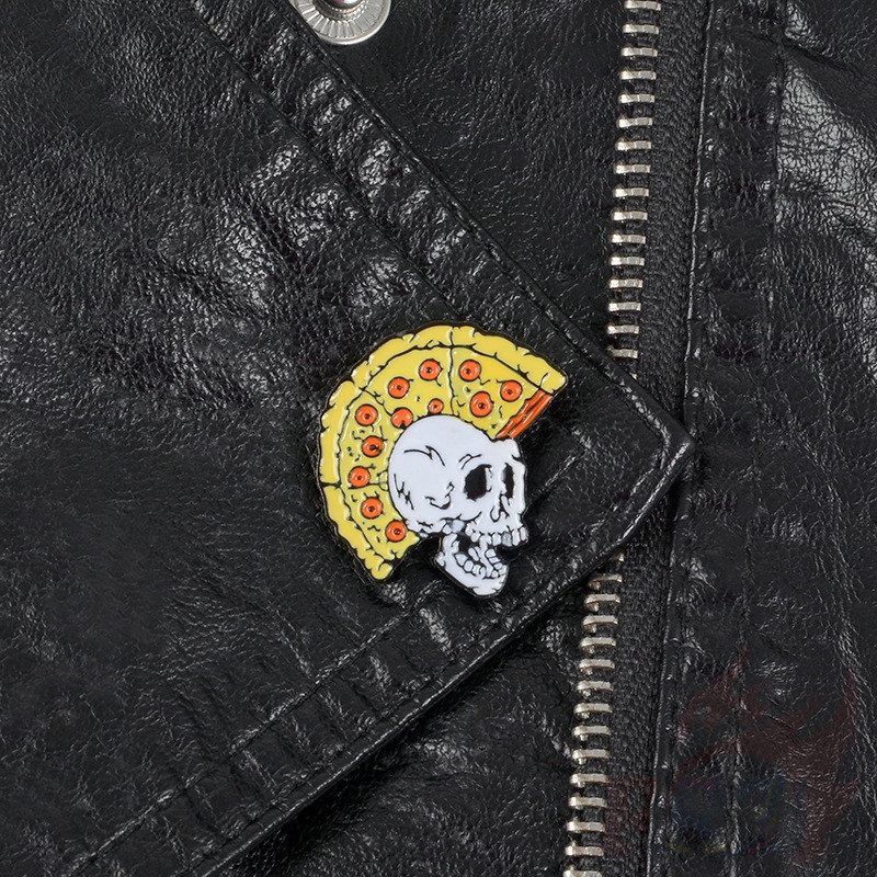 Khuy cài áo hình đầu lâu cá tính