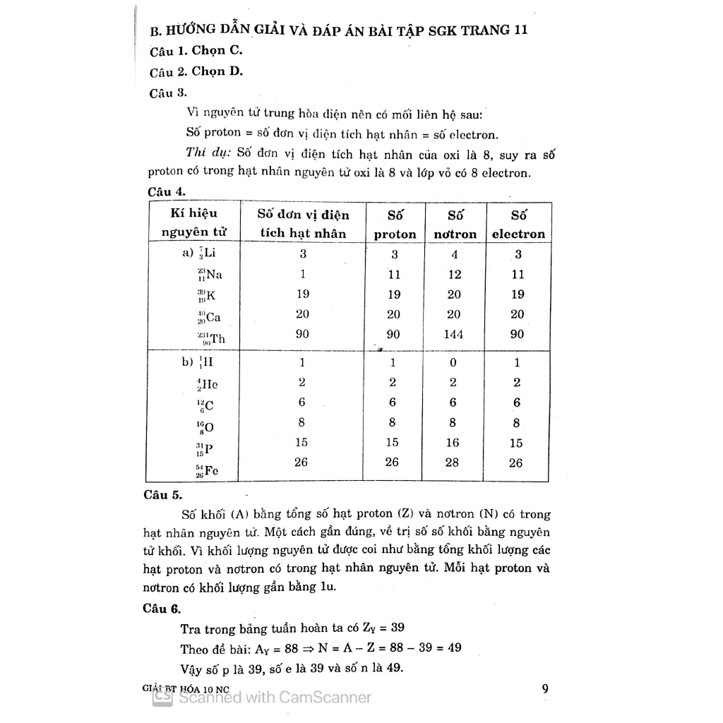 Sách - Giải Bài Tập Hóa Học 10