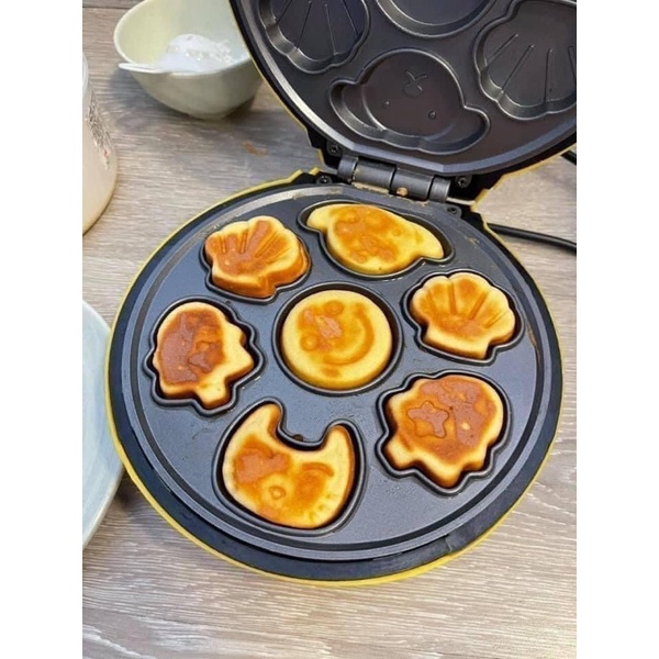 Khuôn bánh bông lan, máy nướng bánh bông lan hình thú, hàng chính hãng Vịt Vàng
